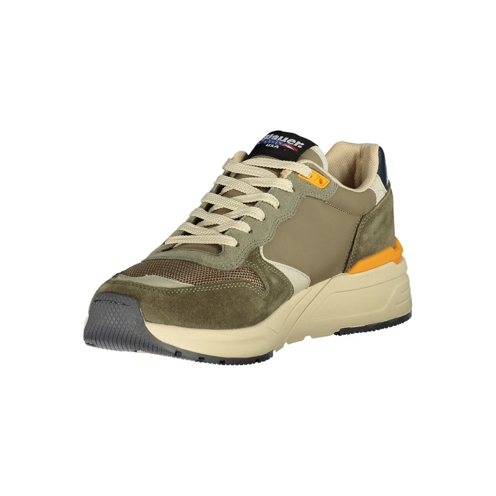 Sneaker da uomo in poliuretano Blauer Verde