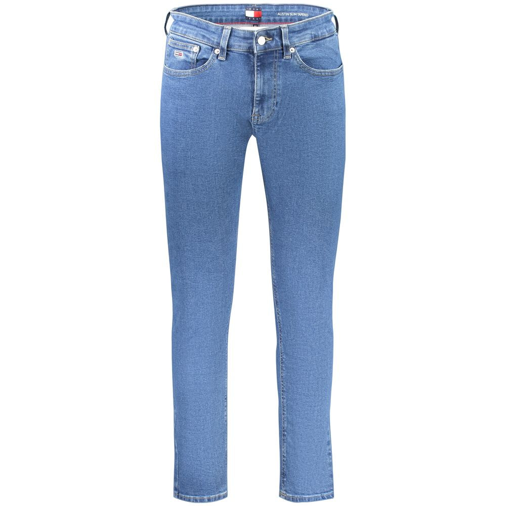 Jean homme Tommy Hilfiger en coton bleu