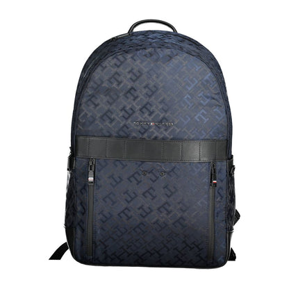 Zaino da uomo Tommy Hilfiger in poliestere blu