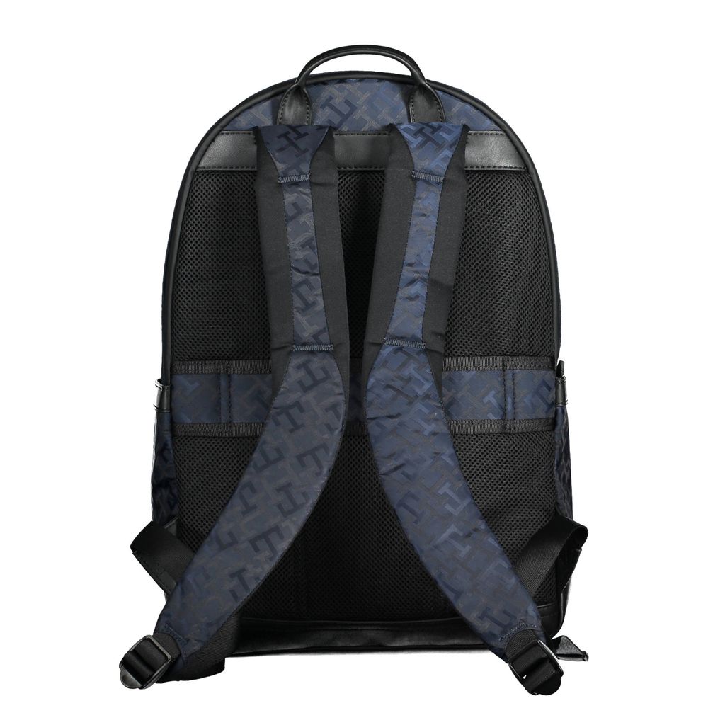 Zaino da uomo Tommy Hilfiger in poliestere blu