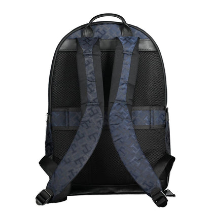 Zaino da uomo Tommy Hilfiger in poliestere blu