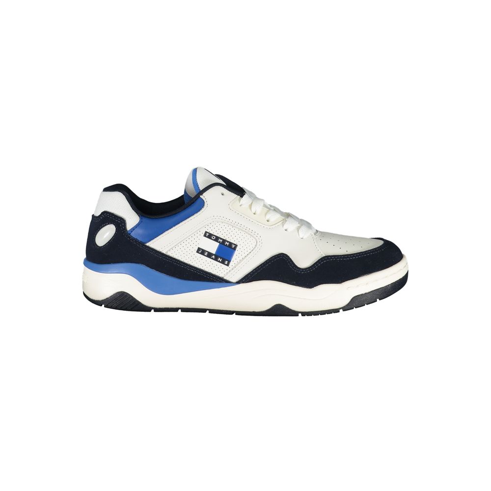 Baskets Tommy Hilfiger bleues en polyuréthane pour homme