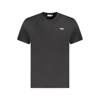 T-shirt Fila noir en coton biologique pour homme