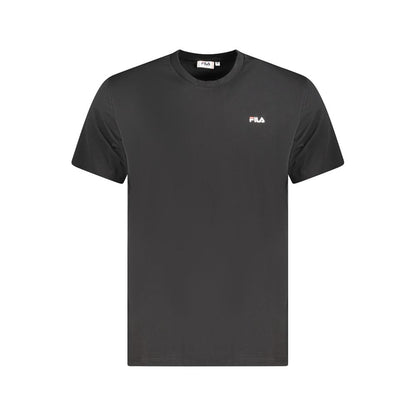 T-shirt Fila noir en coton biologique pour homme