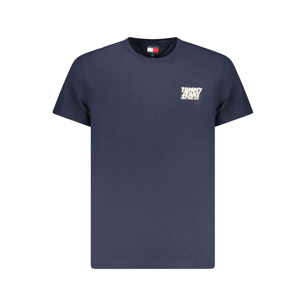 T-shirt Tommy Hilfiger bleu en coton pour homme