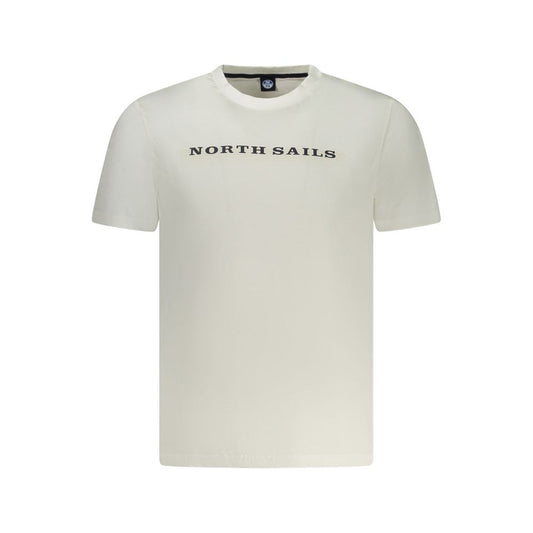 Maglietta da uomo in cotone bianco North Sails