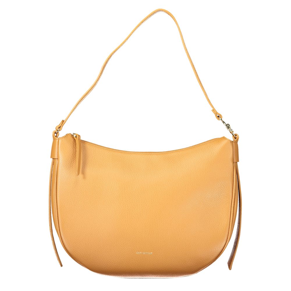 Borsa a mano da donna in pelle marrone Coccinelle