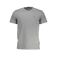 Napapijri Grigio Coton Hommes T-Shirt