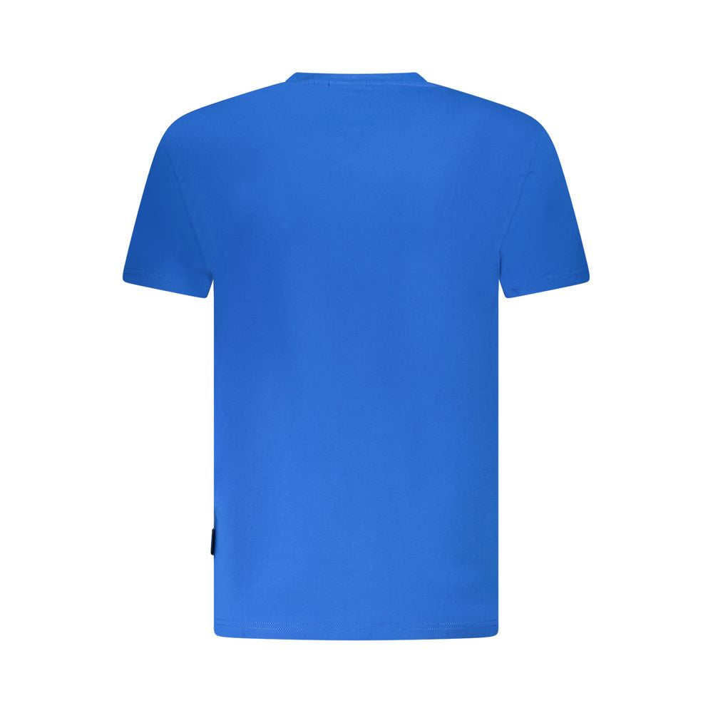 T-shirt da uomo in cotone Napapijri Azzurro