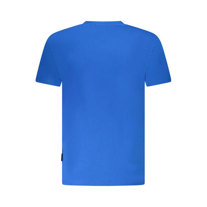 T-shirt da uomo in cotone Napapijri Azzurro