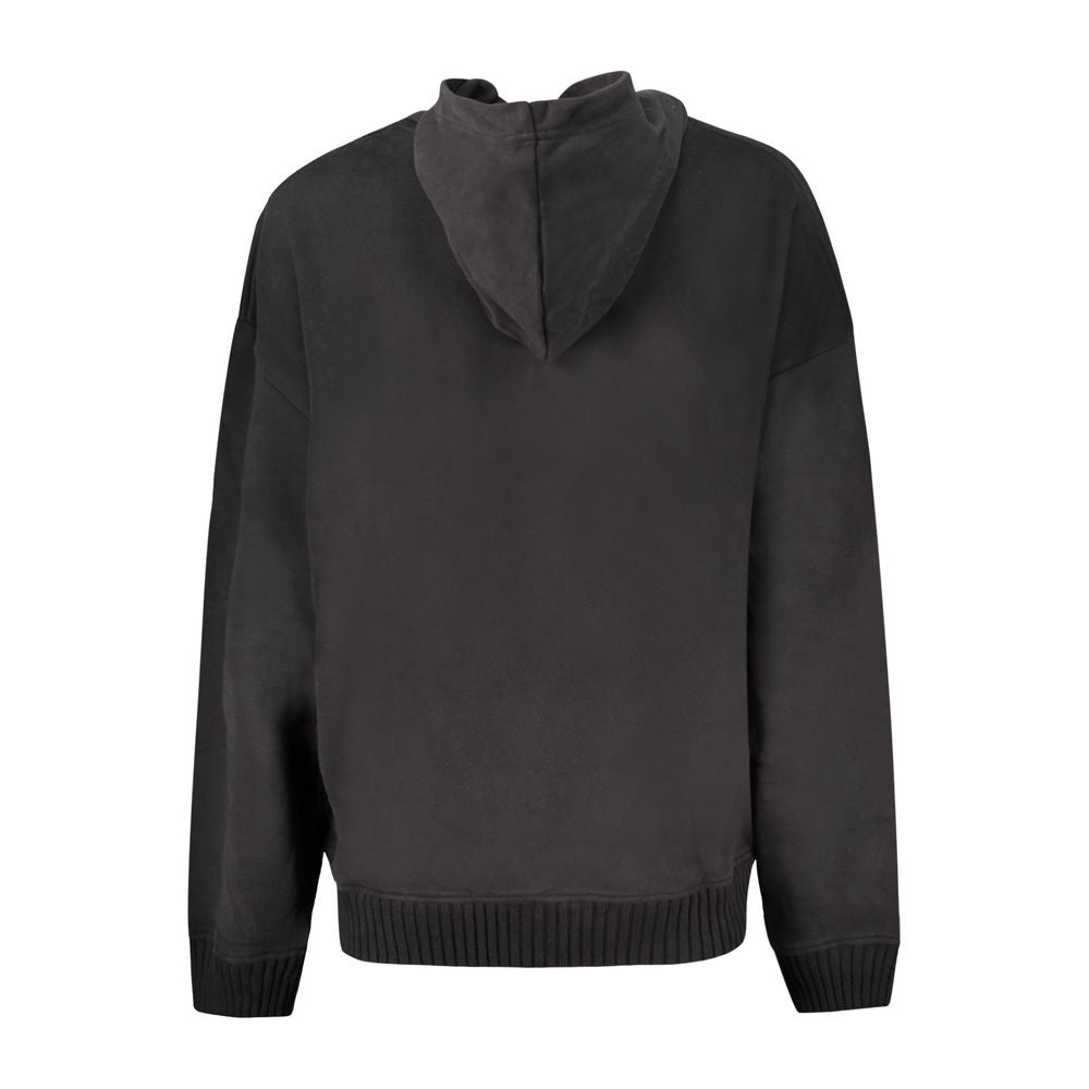Sweat-shirt Calvin Klein noir en coton pour femme