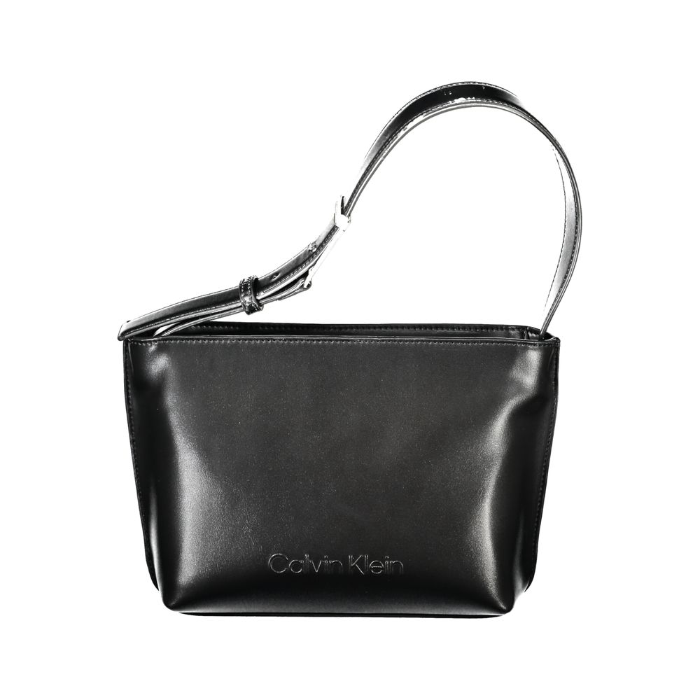 Sac bandoulière Calvin Klein noir en polyester pour femme