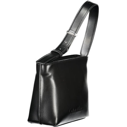 Sac bandoulière Calvin Klein noir en polyester pour femme