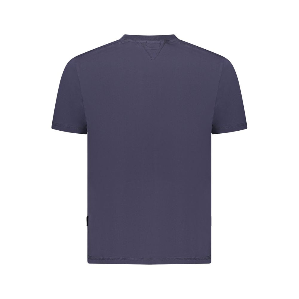 T-shirt Napapijri bleu en coton biologique pour homme