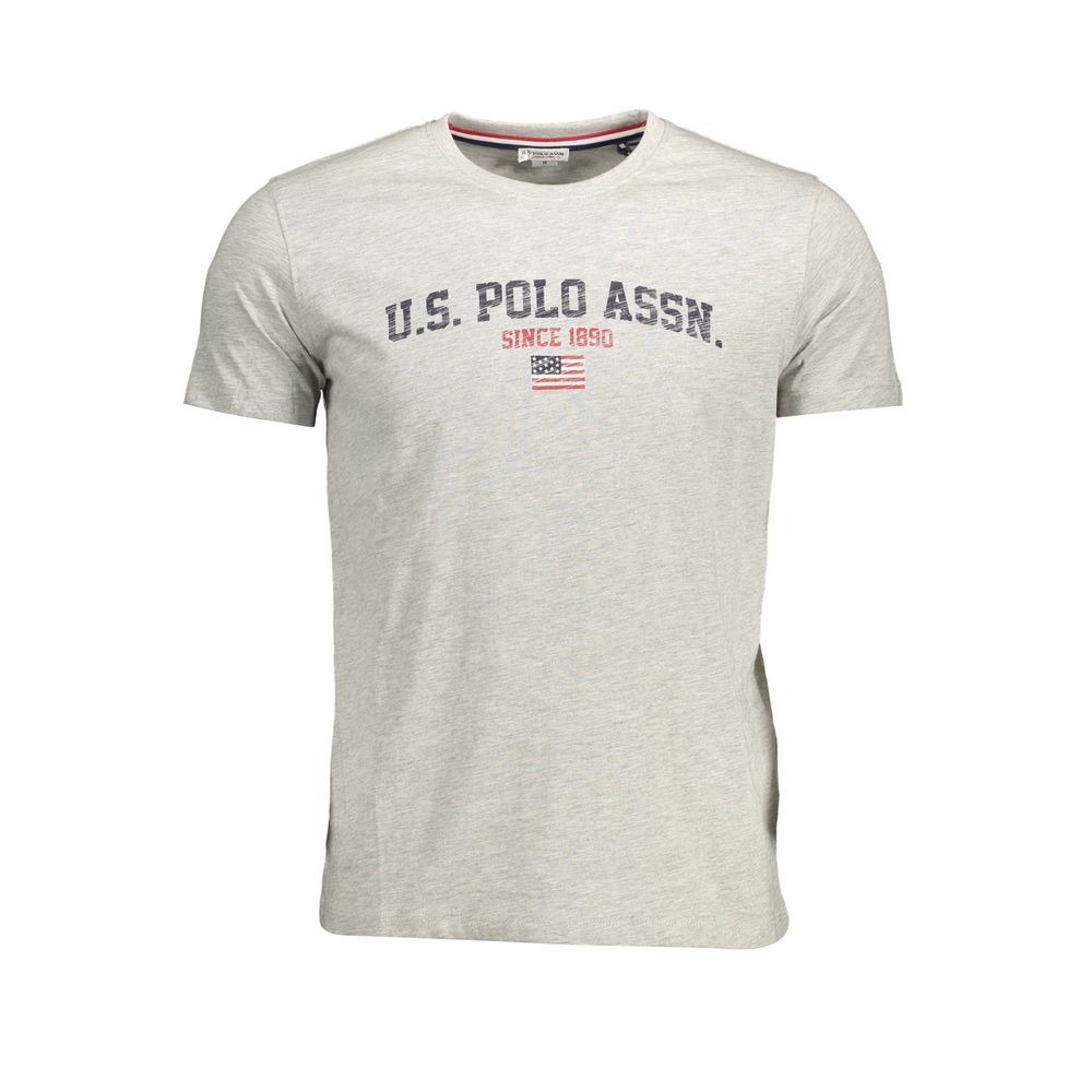 US POLO ASSN. Maglietta da uomo in cotone marrone