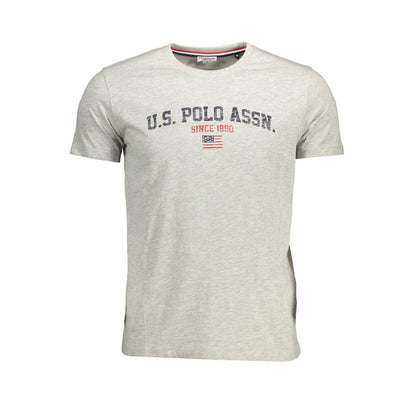 US POLO ASSN. Maglietta da uomo in cotone marrone