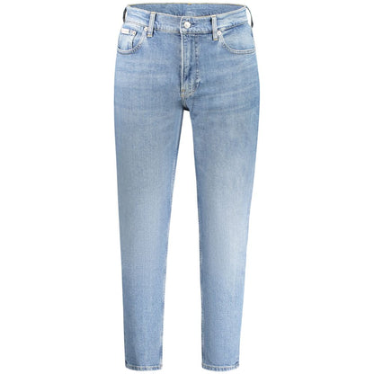 Jean Calvin Klein bleu en coton pour homme