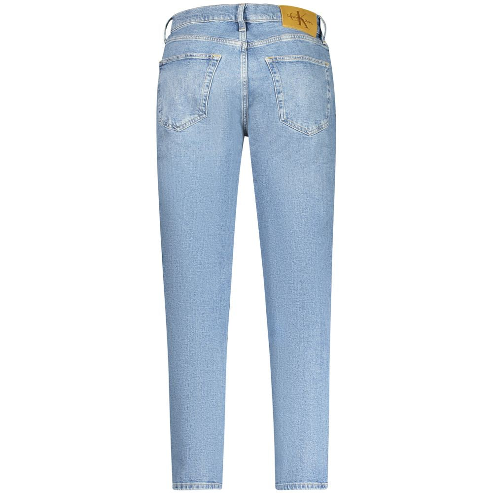 Jeans da uomo Calvin Klein in cotone blu