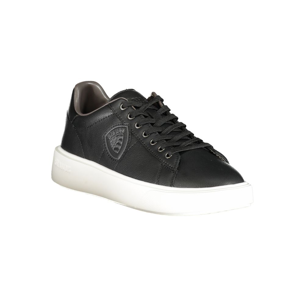 Baskets Blauer en polyuréthane noir pour hommes