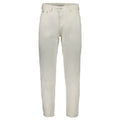 Jeans da uomo in cotone bianco Calvin Klein