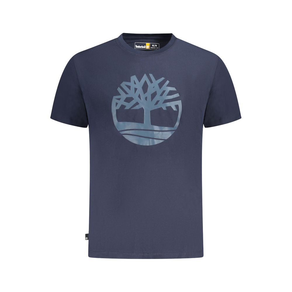 T-shirt Timberland bleu en coton pour homme