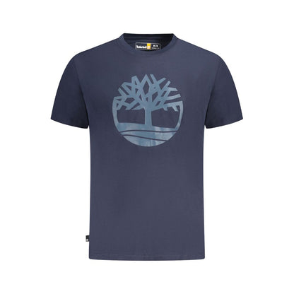 T-shirt Timberland bleu en coton pour homme