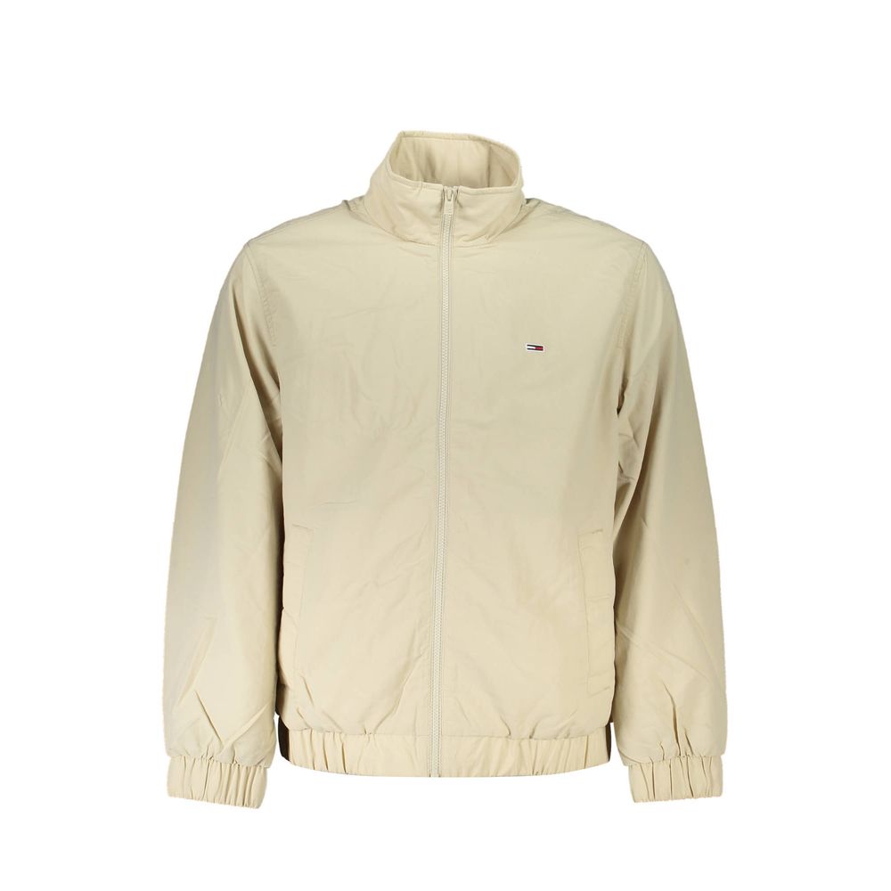 Giacca da uomo in nylon beige Tommy Hilfiger