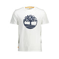 Maglietta da uomo in cotone biologico bianco Timberland
