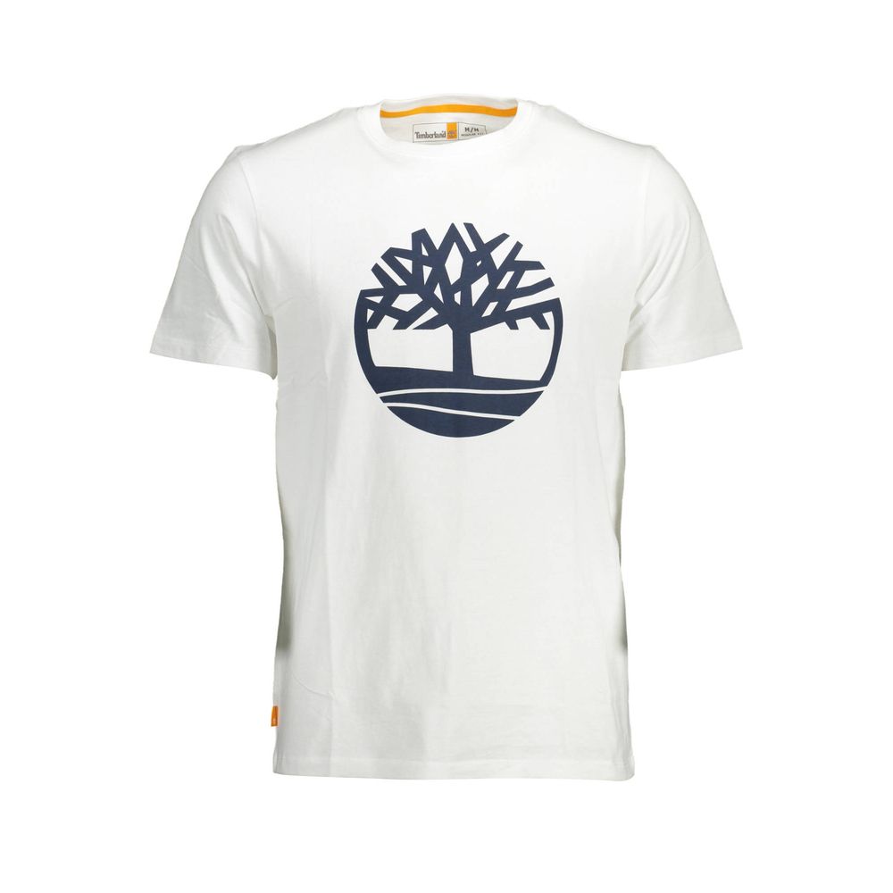 T-shirt homme Timberland blanc en coton biologique