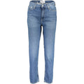 Calvin Klein Blu Cotton Jeans för Dam