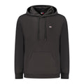 Felpa da Uomo in Cotone Nera Tommy Hilfiger