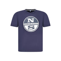 Maglietta da uomo in cotone blu North Sails
