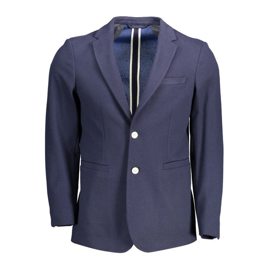 Giacca da uomo in poliestere blu Gant