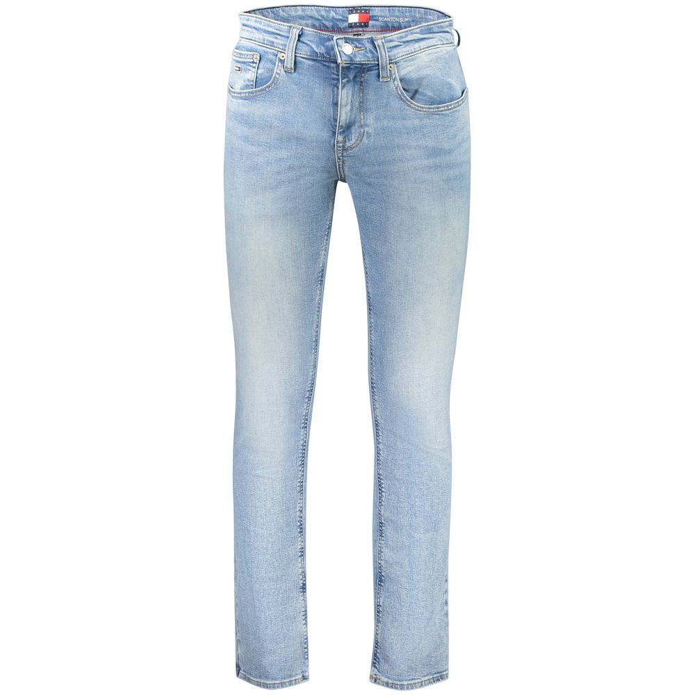 Jean Tommy Hilfiger Azzurro en coton pour homme