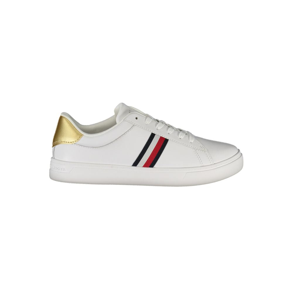 Baskets Tommy Hilfiger Bianco en polyuréthane pour femmes