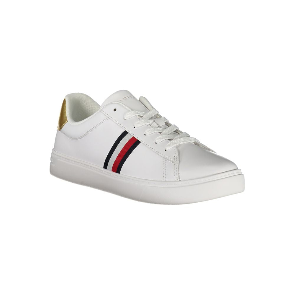 Baskets Tommy Hilfiger Bianco en polyuréthane pour femmes