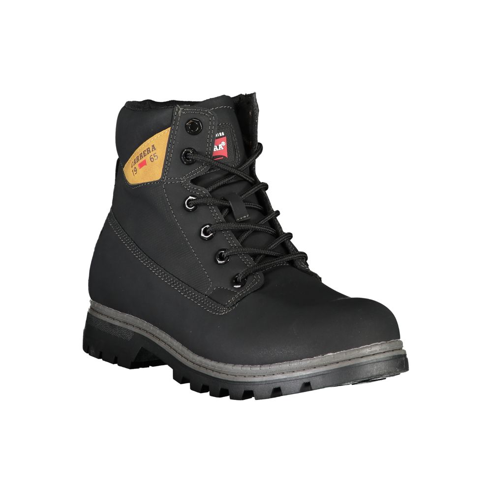 Bottines Carrera noires en polyuréthane pour hommes