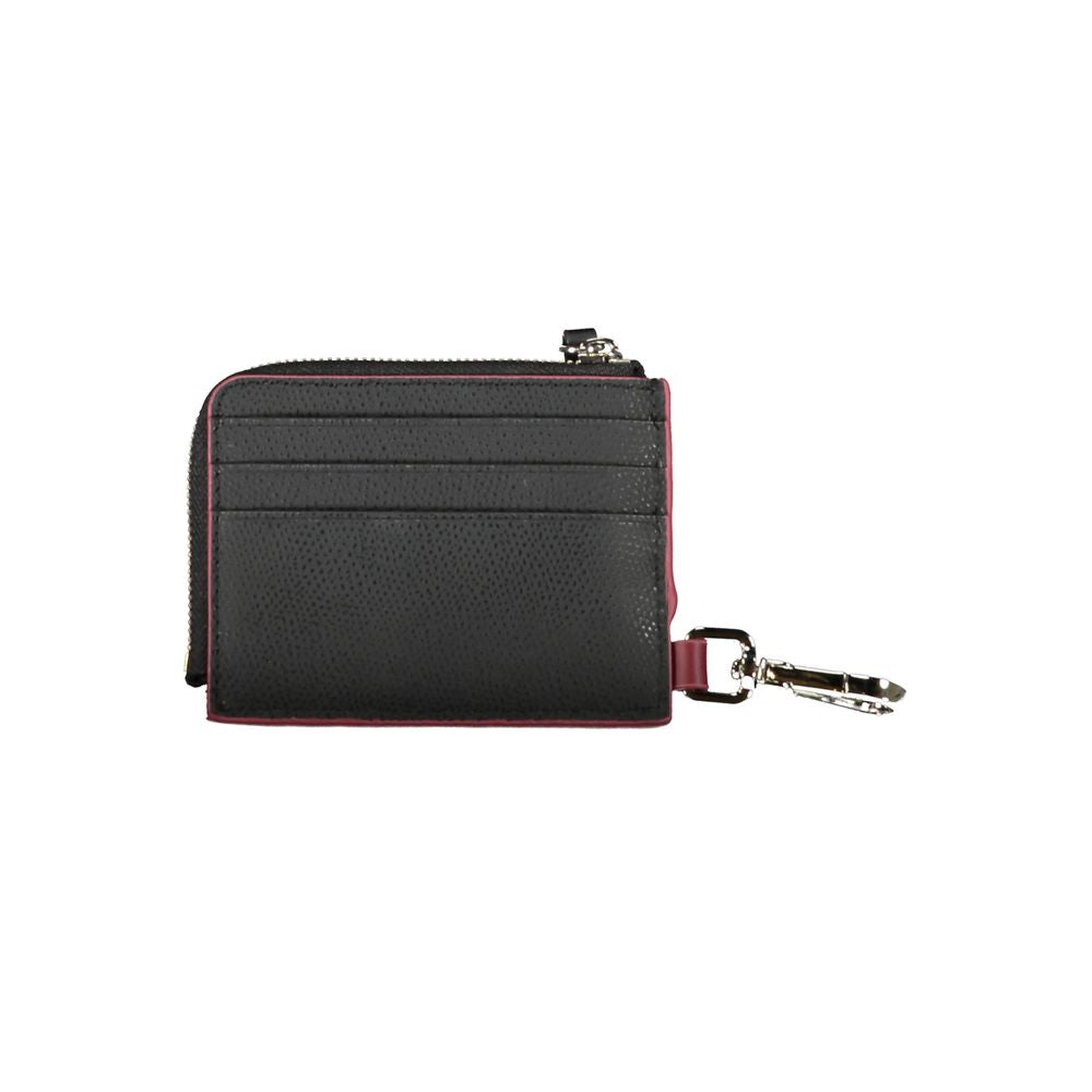Porte-porte-cartes Tommy Hilfiger en cuir noir pour homme