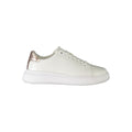 Sneaker da donna in pelle bianca Calvin Klein