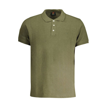 Polo homme en coton vert Norvège 1963