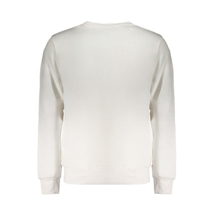 Felpa da uomo in cotone bianco North Sails