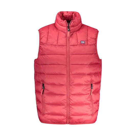 Gilet da uomo in poliammide Rosso Norvegia 1963