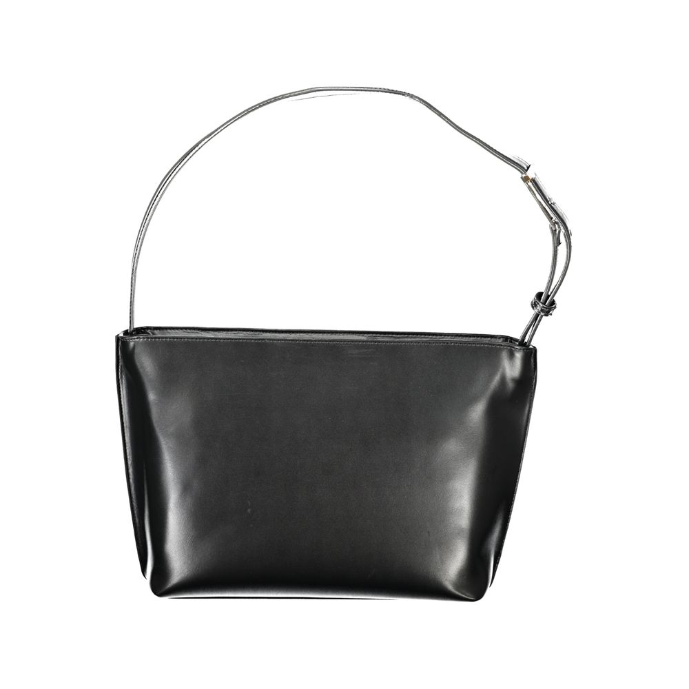 Borsa a tracolla da donna in poliestere nero Calvin Klein