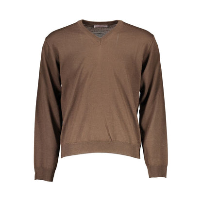 Maglione Romeo Gigli Marrone Lana Uomo