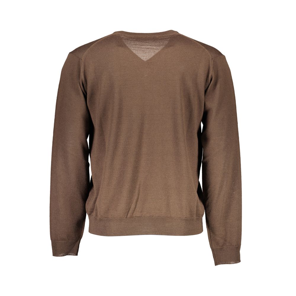 Maglione Romeo Gigli Marrone Lana Uomo