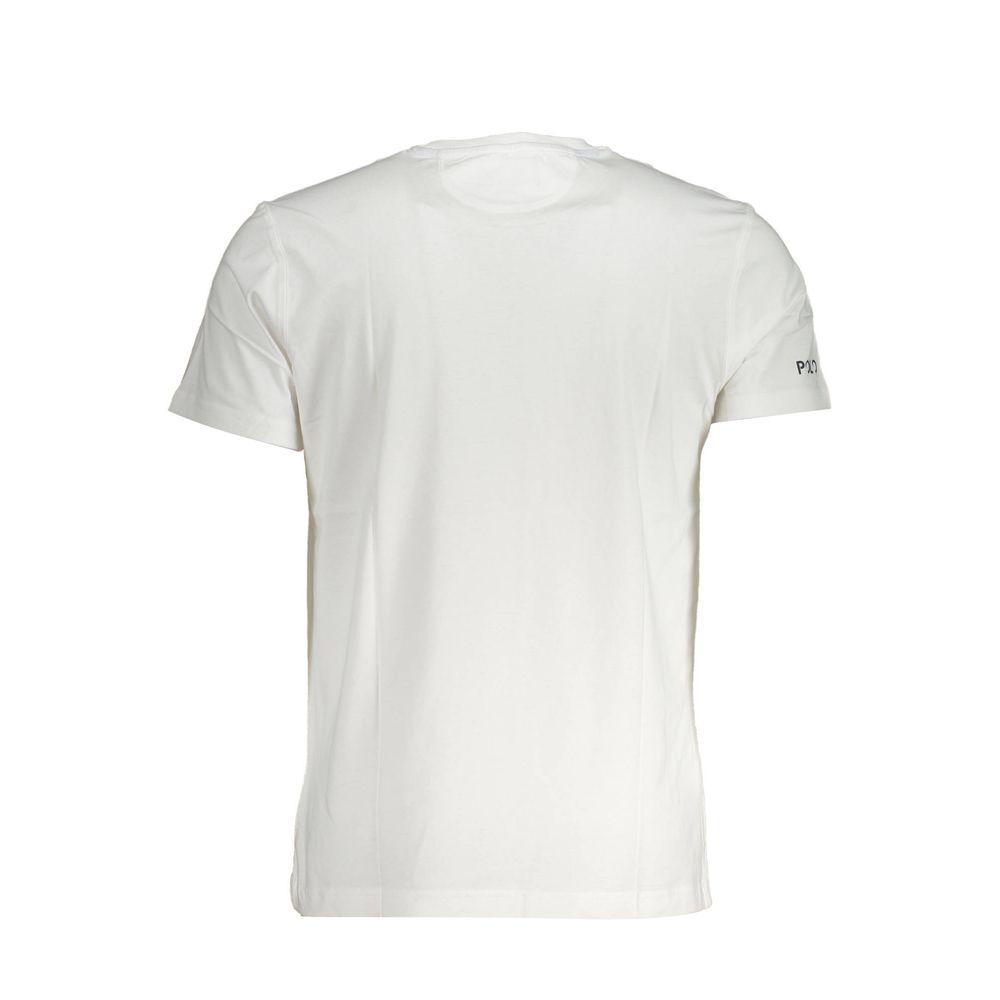 T-shirt homme en coton La Martina Bianco