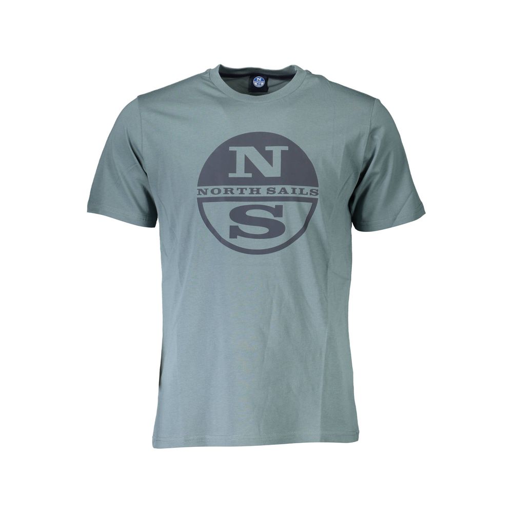 Maglietta da uomo in cotone verde North Sails