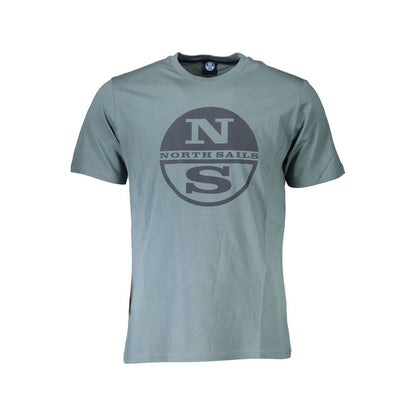 Maglietta da uomo in cotone verde North Sails