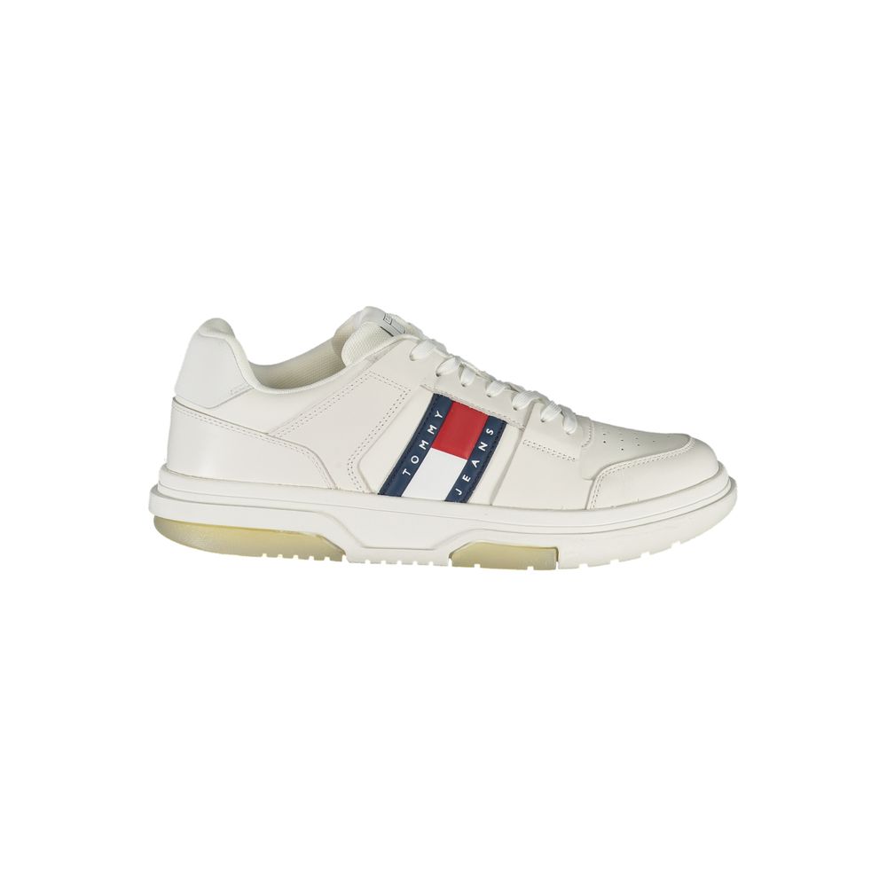 Baskets Tommy Hilfiger Bianco Poliuretano pour homme