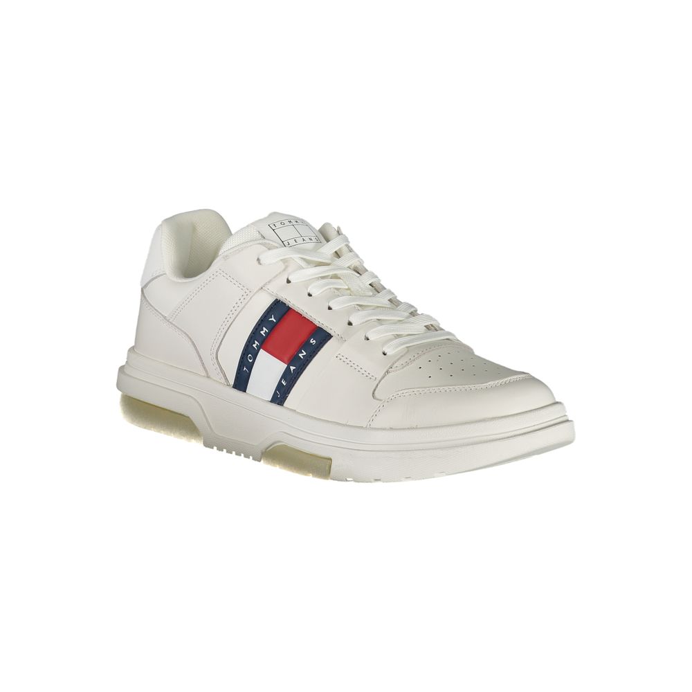 Baskets Tommy Hilfiger Bianco Poliuretano pour homme
